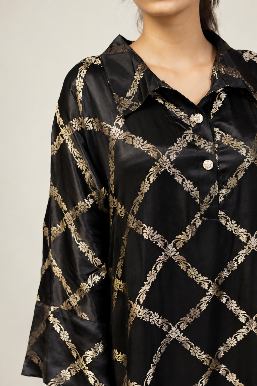 Modal silk top