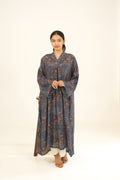 Indigo Printed Muslin top